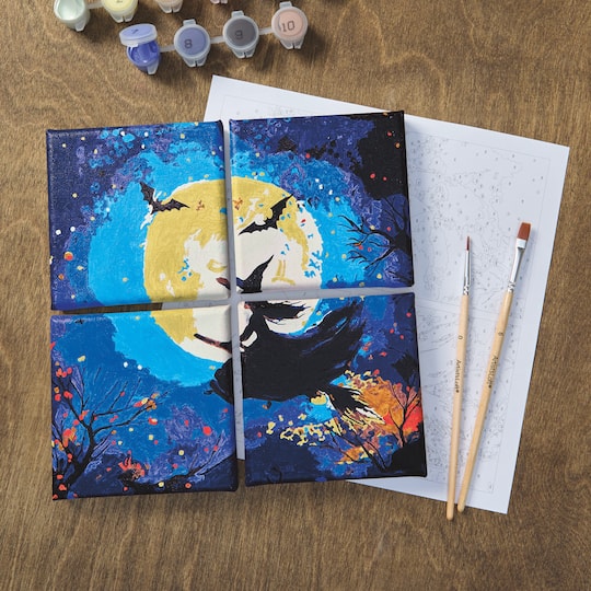 Witch Paint-by-Number Gallery Mini Kit by Artist's Loft®